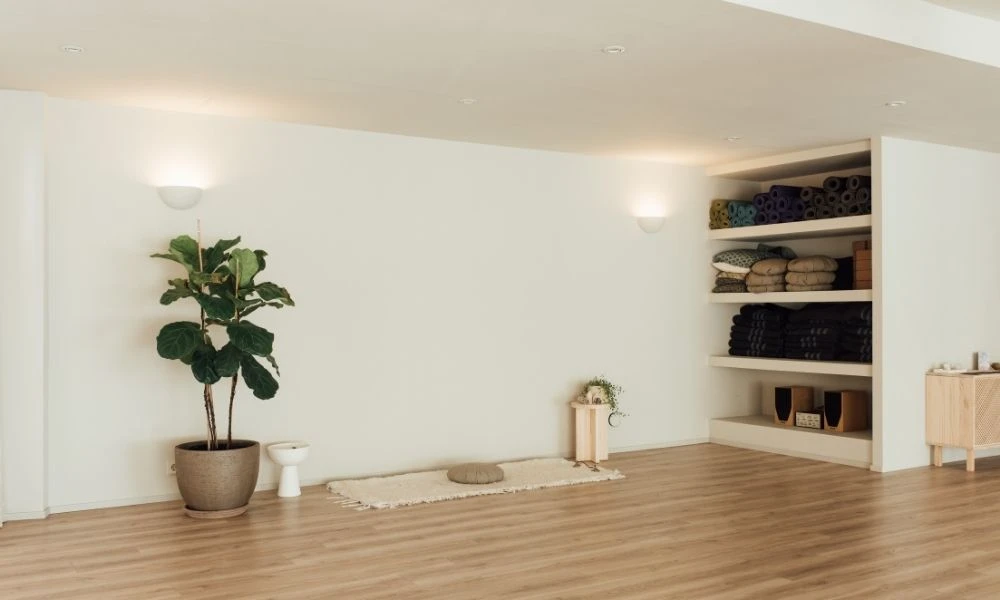 Espacio yoga diáfano